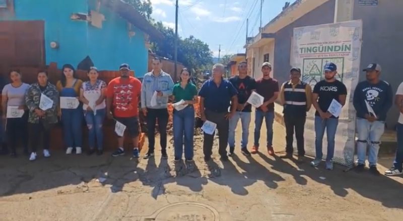 Arranque de obra en Tacatzcuaro